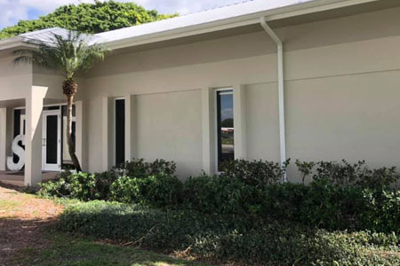 hurricane shutters building project